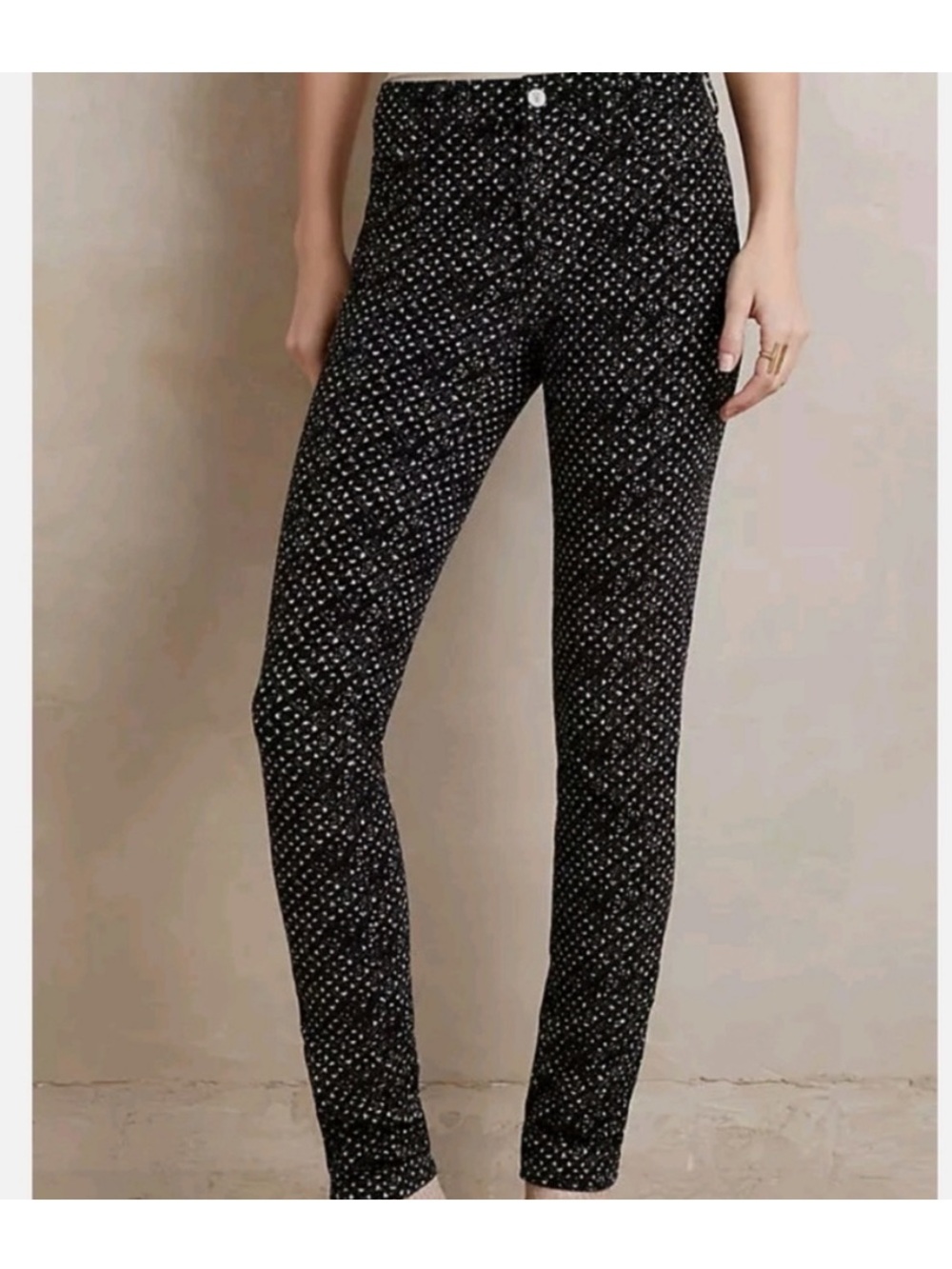 PILCRO AND THE LETTERPRESS SERIF MICRO CORDUROY PANT